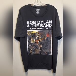 163. NWOT - Bob Dylan & The Band Graphic Band T-Shirt